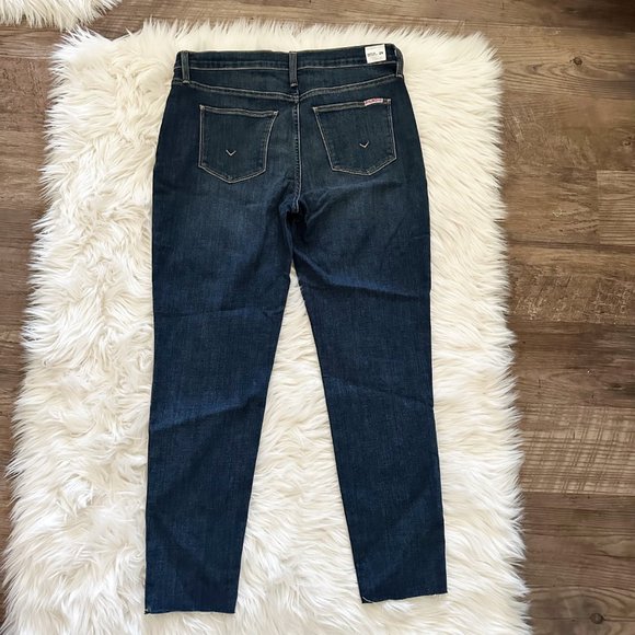 NWT $225 Hudson Size 29 Natalie Midrise Skinny Corp Button Front Jeans - Picture 9 of 12